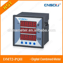 72*72mm Digital Combination Meter CE certification
